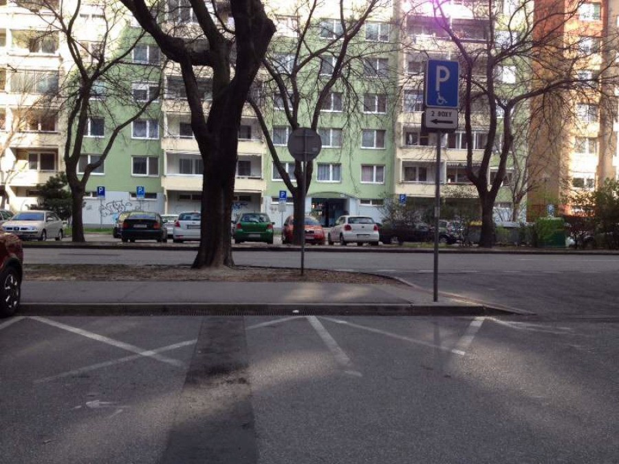 Vozičkárske parkovacie miesto