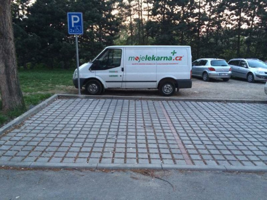 Vozičkárske parkovacie miesto