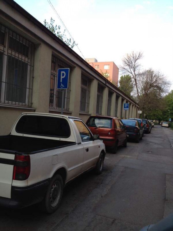 Vozičkárske parkovacie miesto