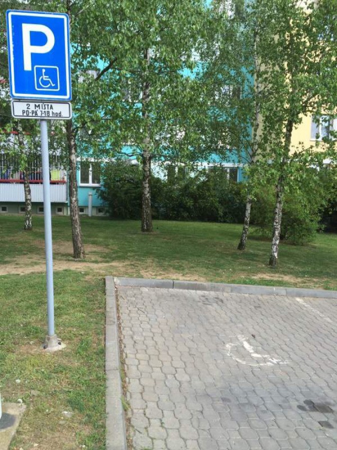 Vozičkárske parkovacie miesto