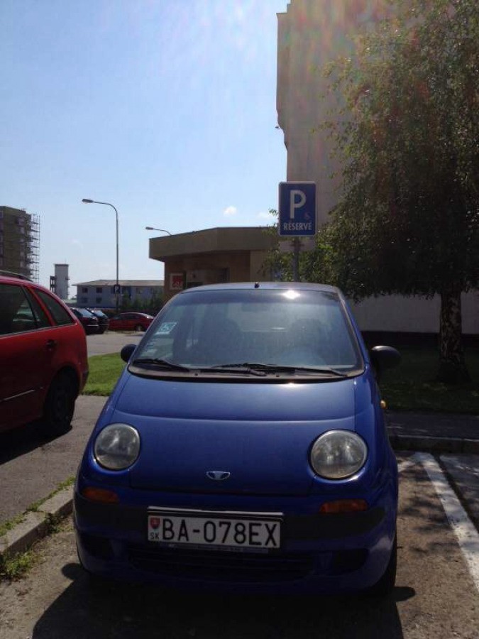 Vozičkárske parkovacie miesto