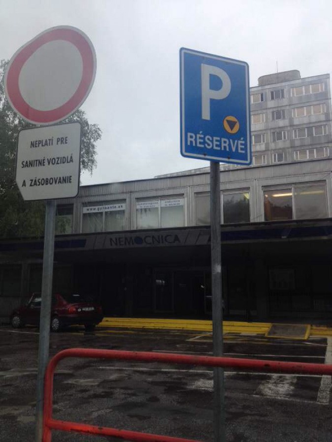 Vozičkárske parkovacie miesto