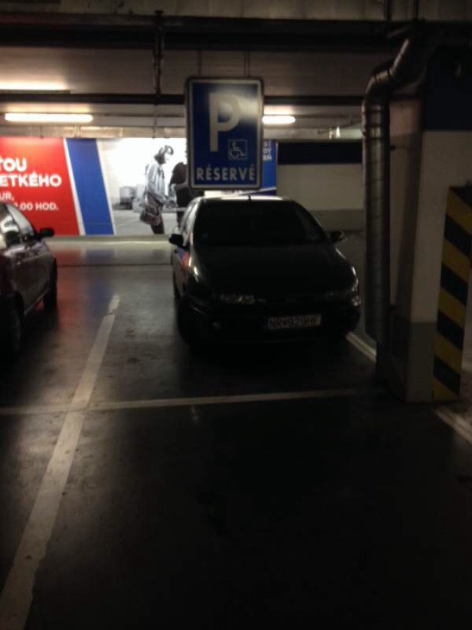 Vozičkárske parkovacie miesto