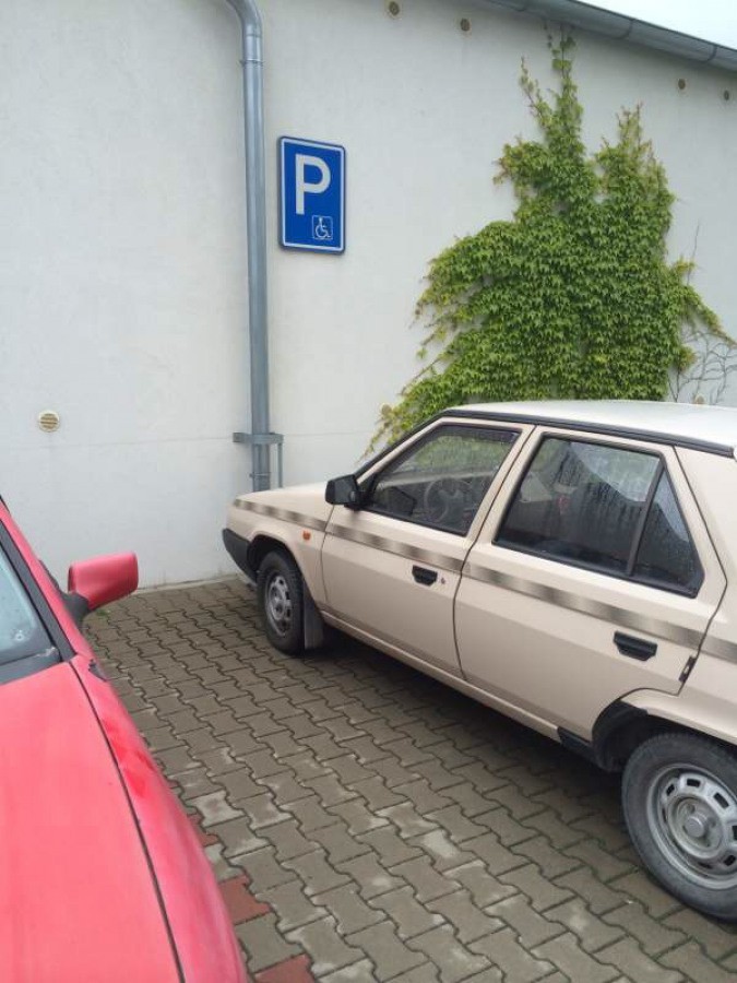 Vozičkárske parkovacie miesto
