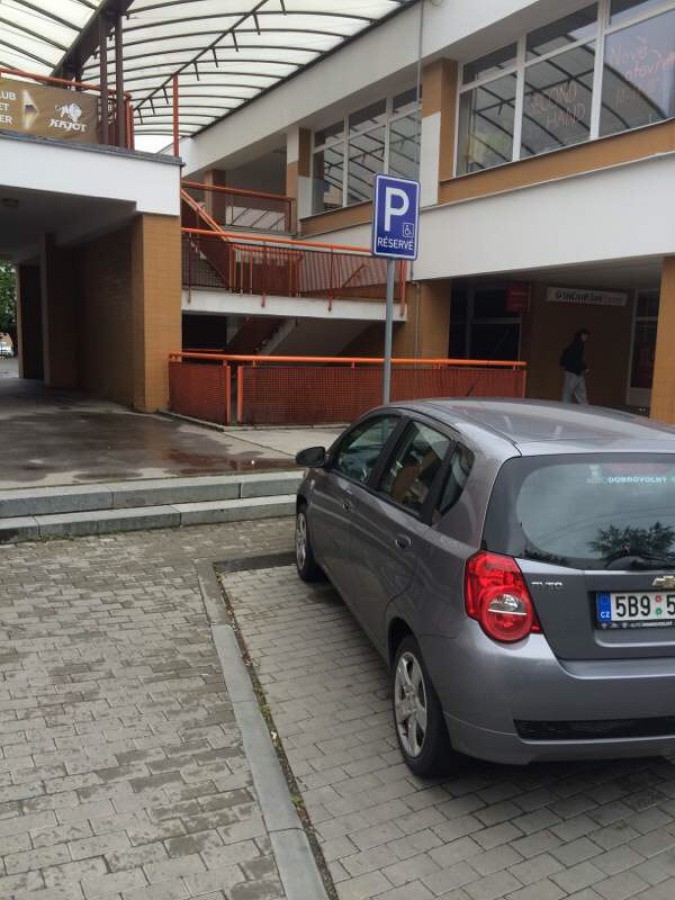 Vozičkárske parkovacie miesto