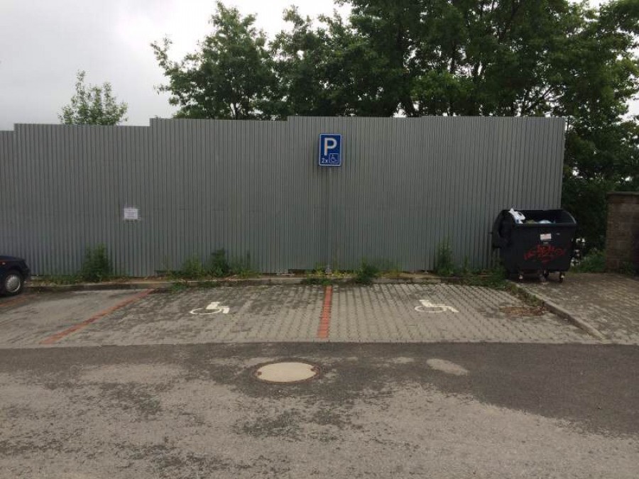 Vozičkárske parkovacie miesto