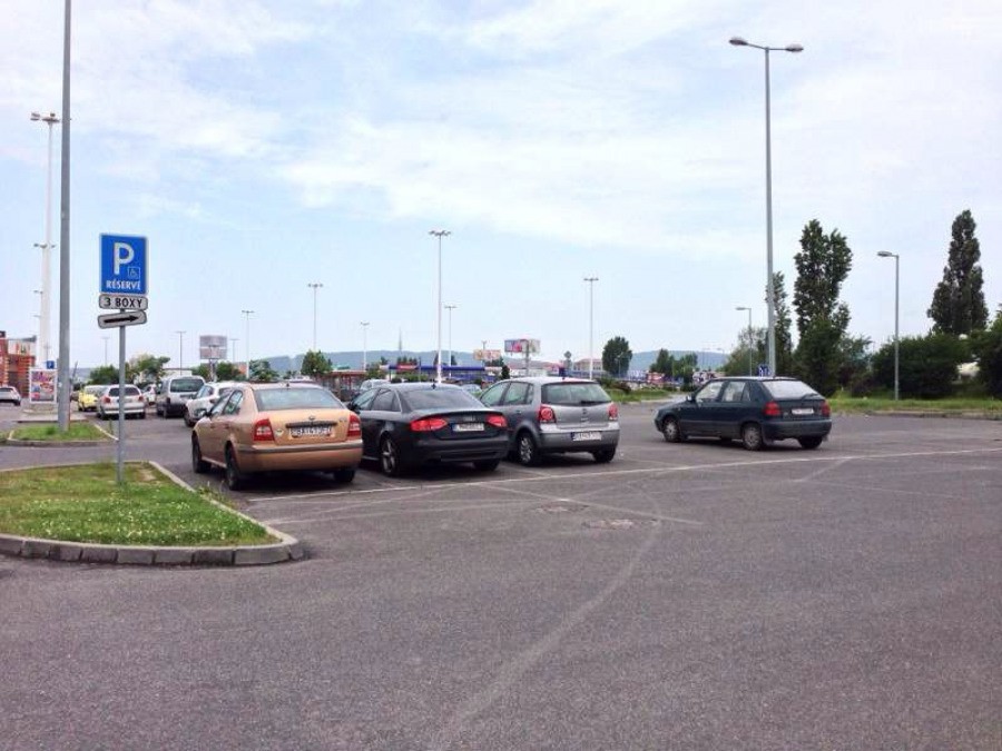 Vozičkárske parkovacie miesto