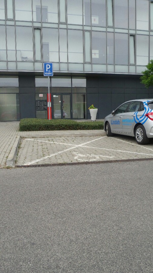 Vozičkárske parkovacie miesto
