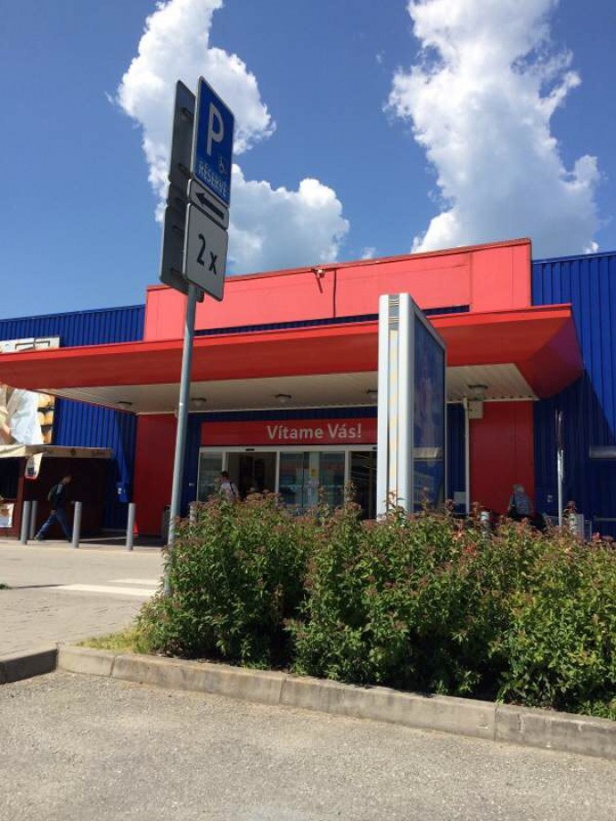 Vozičkárske parkovacie miesto