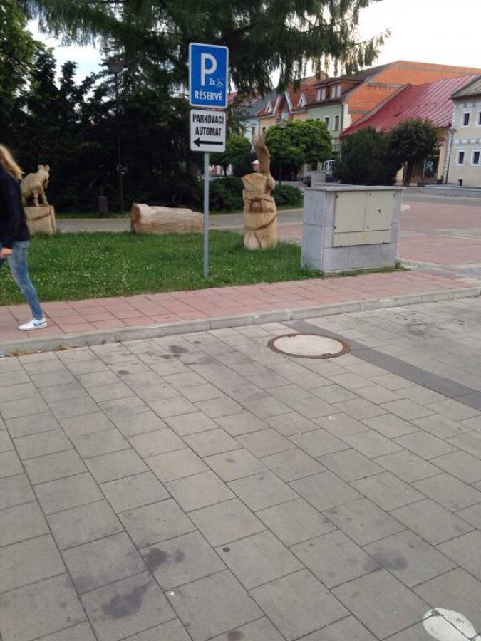 Vozičkárske parkovacie miesto