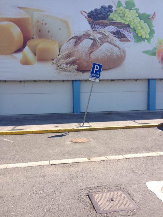 Vozičkárske parkovacie miesto