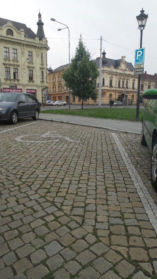 Vozičkárske parkovacie miesto