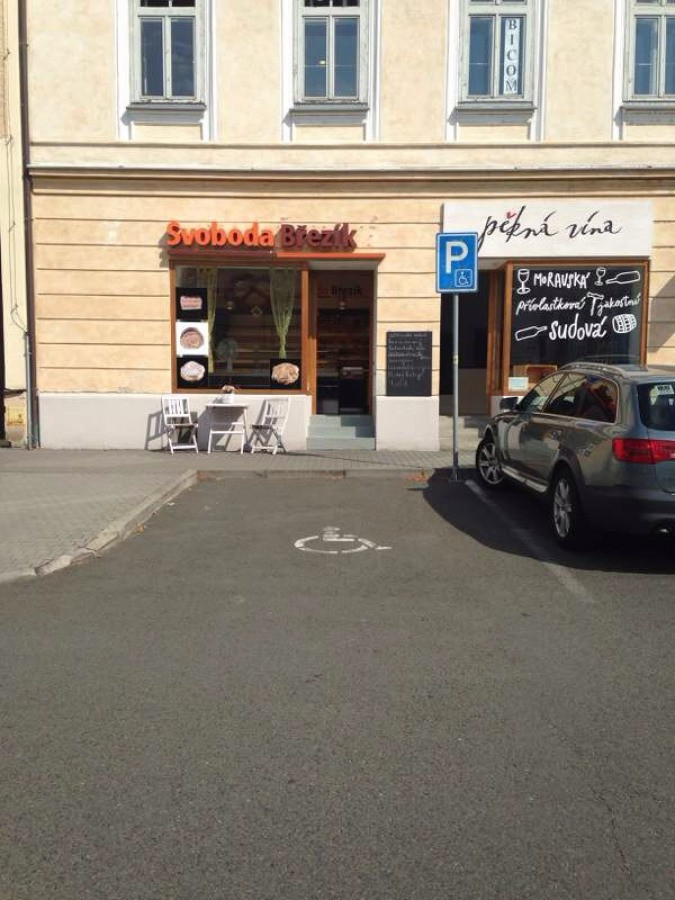 Vozičkárske parkovacie miesto