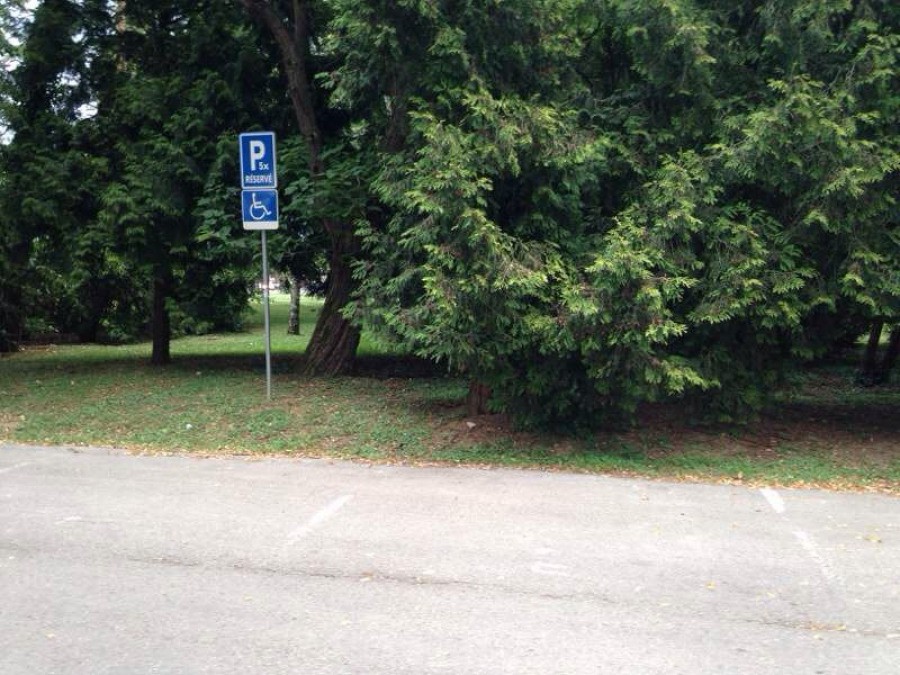 Vozičkárske parkovacie miesto