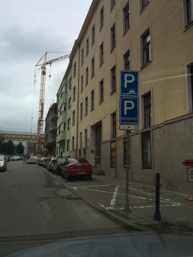 Vozičkárske parkovacie miesto