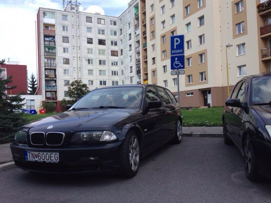 Vozičkárske parkovacie miesto