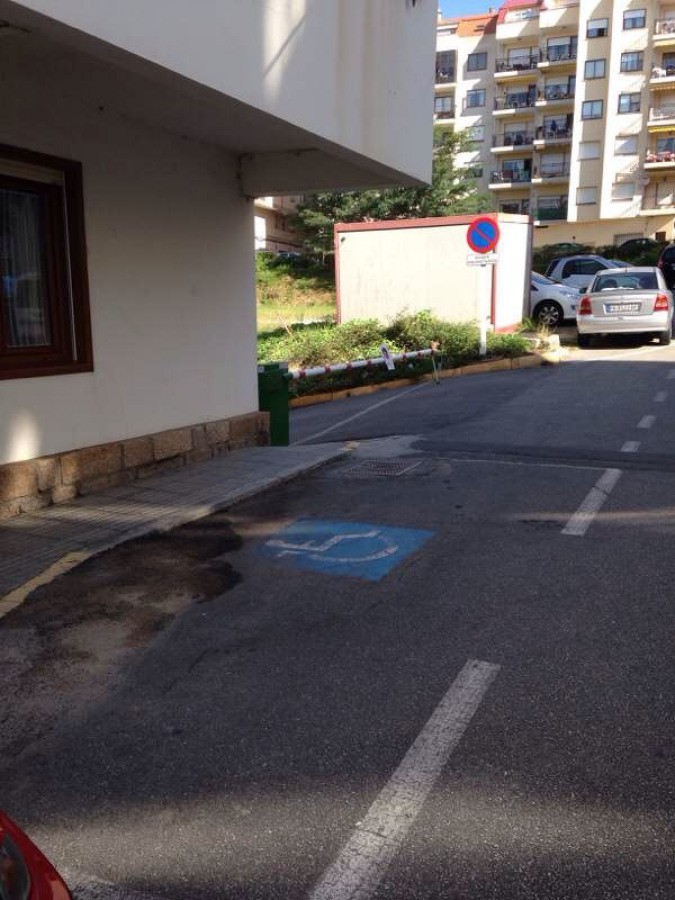 Vozičkárske parkovacie miesto