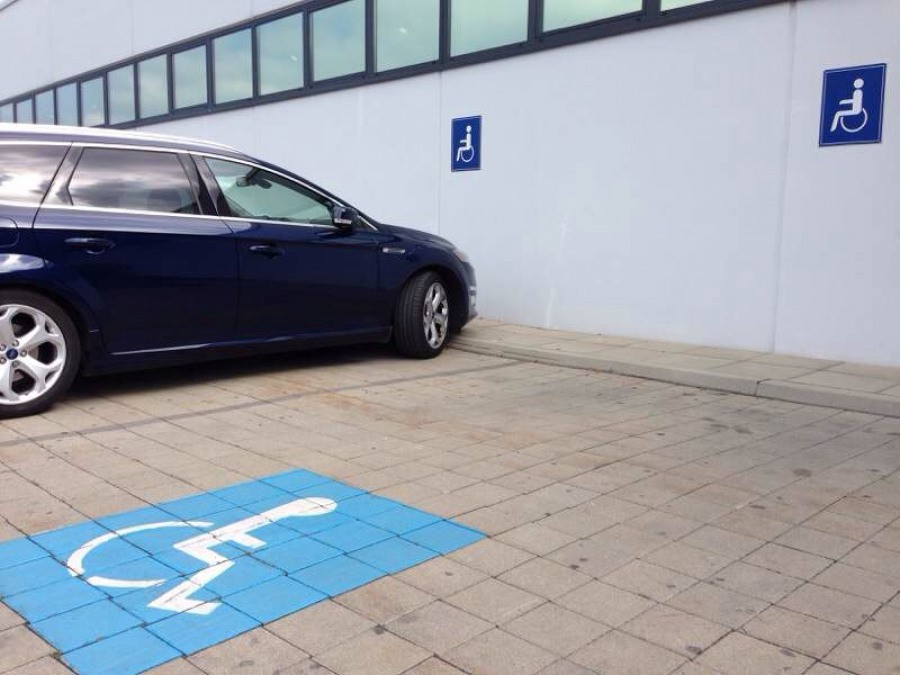 Vozičkárske parkovacie miesto