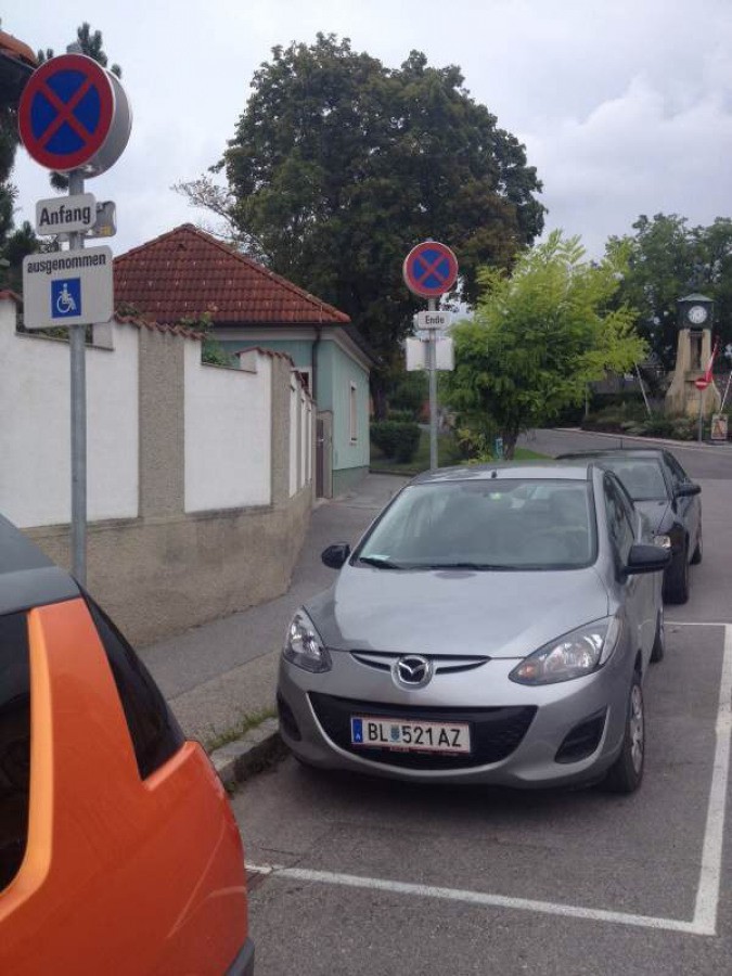 Vozičkárske parkovacie miesto