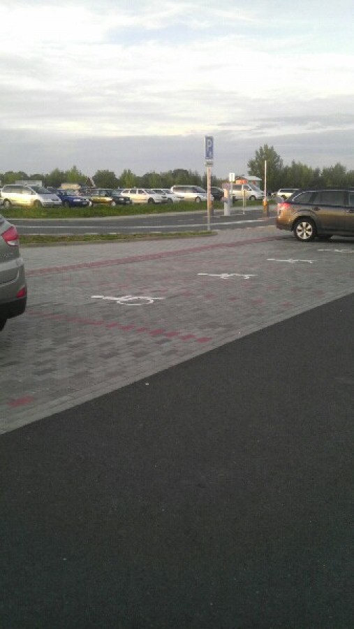 Vozičkárske parkovacie miesto