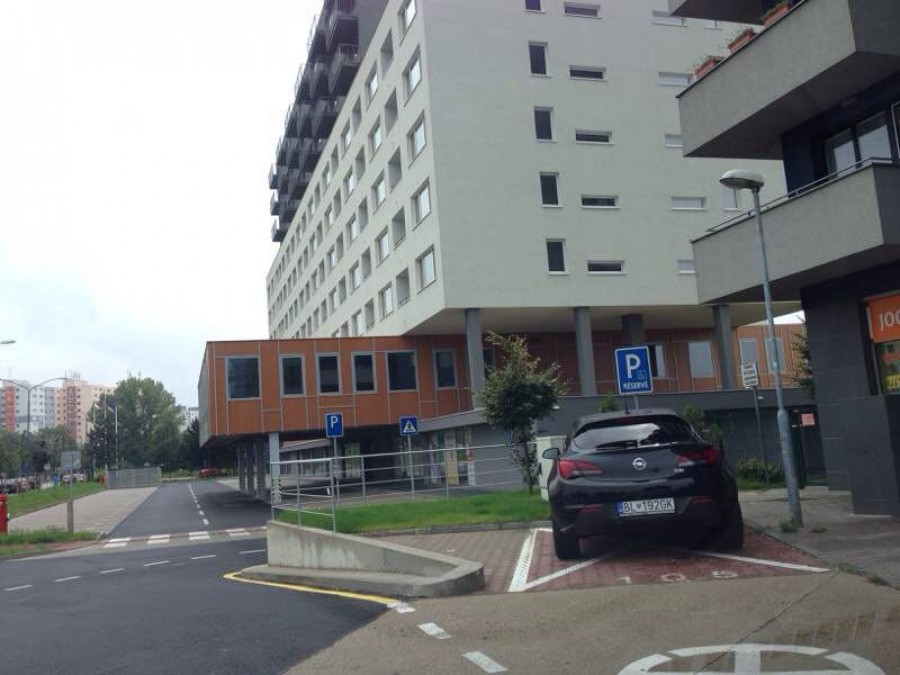 Vozičkárske parkovacie miesto