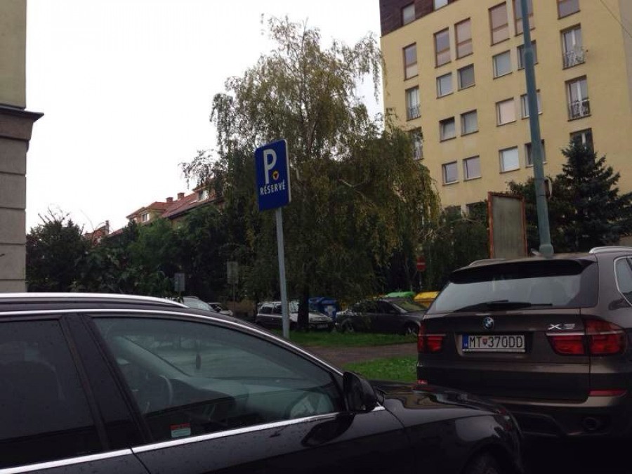 Vozičkárske parkovacie miesto