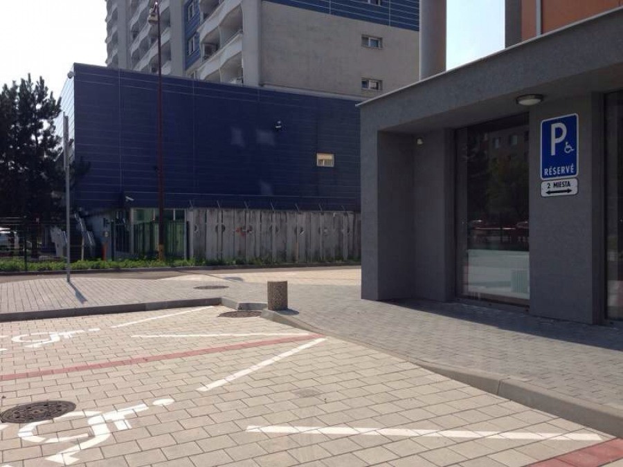 Vozičkárske parkovacie miesto