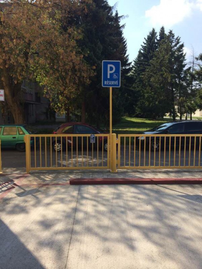Vozičkárske parkovacie miesto