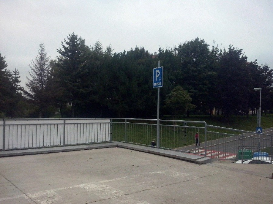 Vozičkárske parkovacie miesto