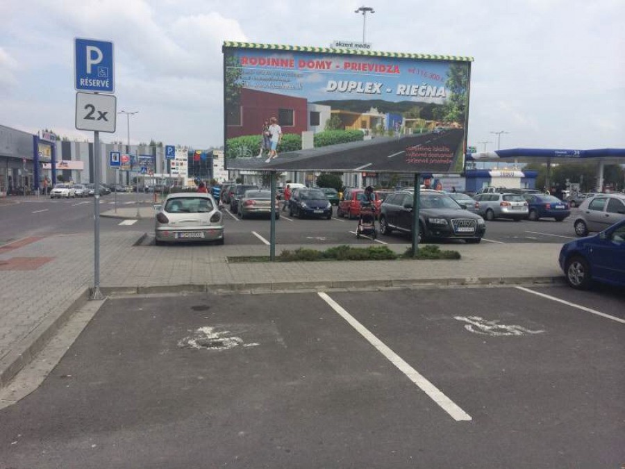 Vozičkárske parkovacie miesto