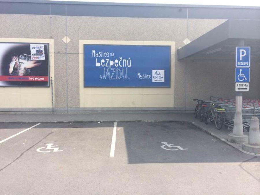 Vozičkárske parkovacie miesto