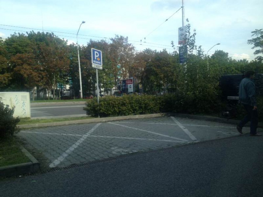 Vozičkárske parkovacie miesto