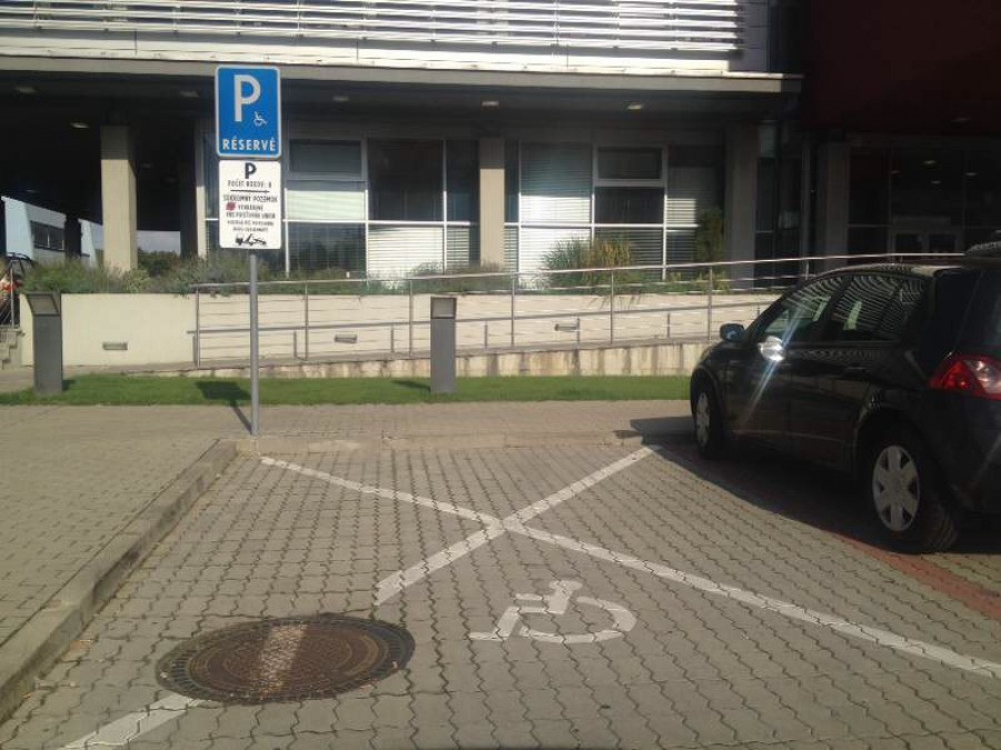 Vozičkárske parkovacie miesto