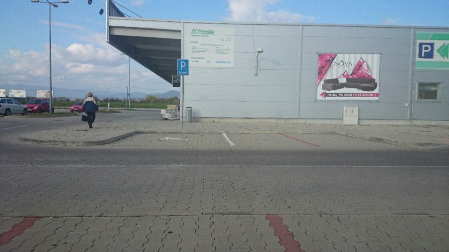 Vozičkárske parkovacie miesto