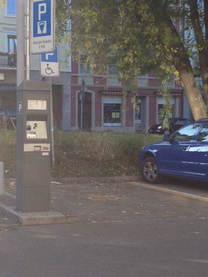 Vozičkárske parkovacie miesto