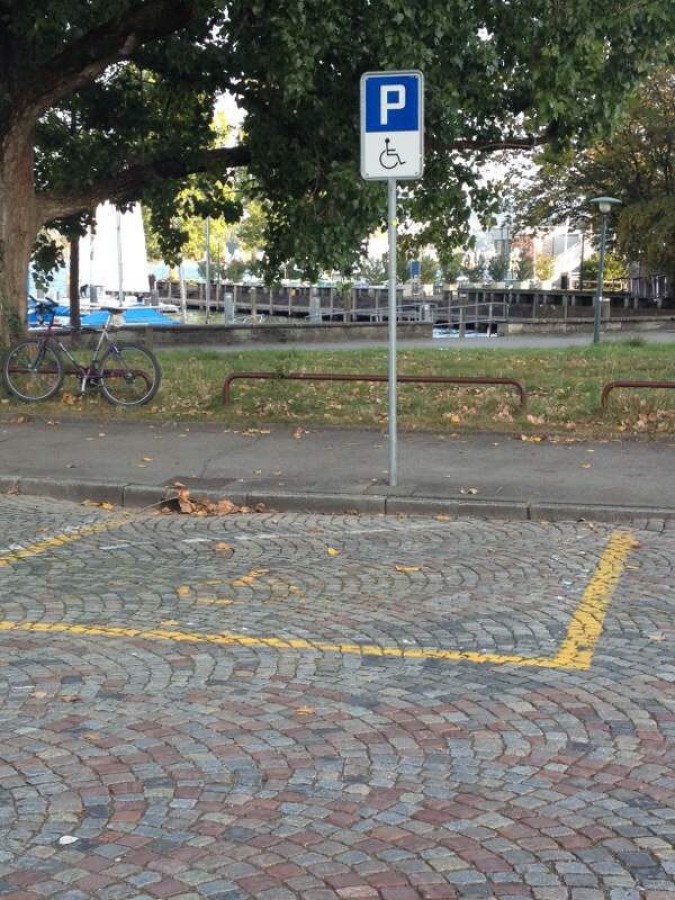 Vozičkárske parkovacie miesto