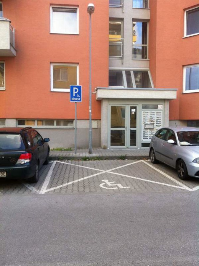 Vozičkárske parkovacie miesto