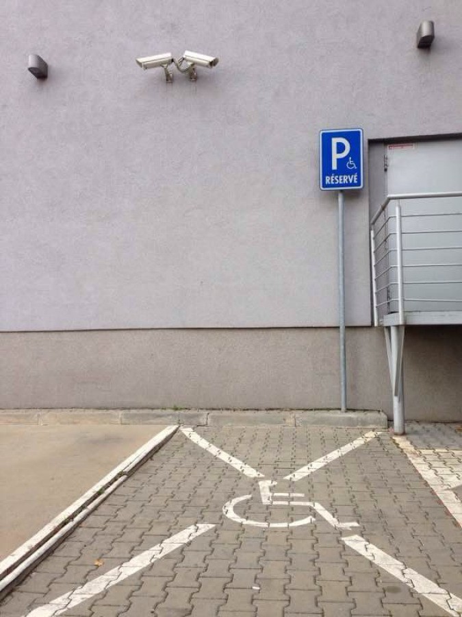 Vozičkárske parkovacie miesto