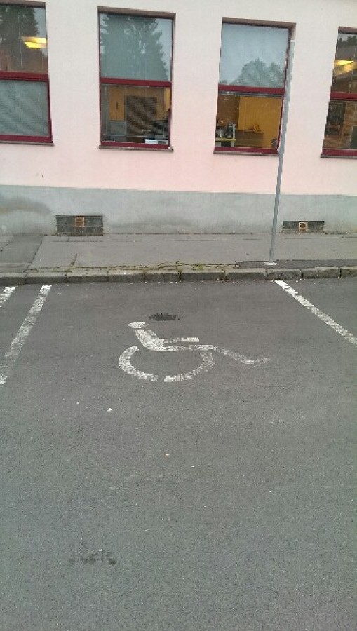 Vozičkárske parkovacie miesto
