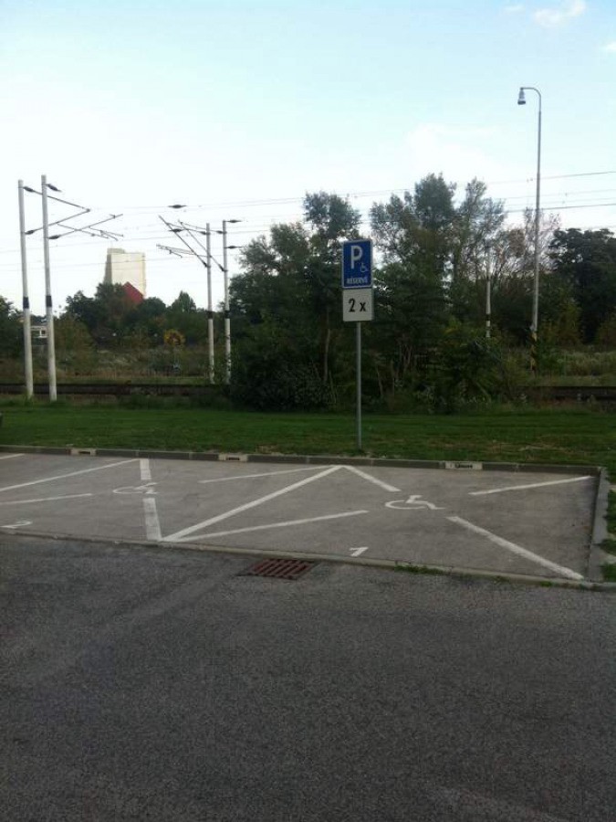 Vozičkárske parkovacie miesto