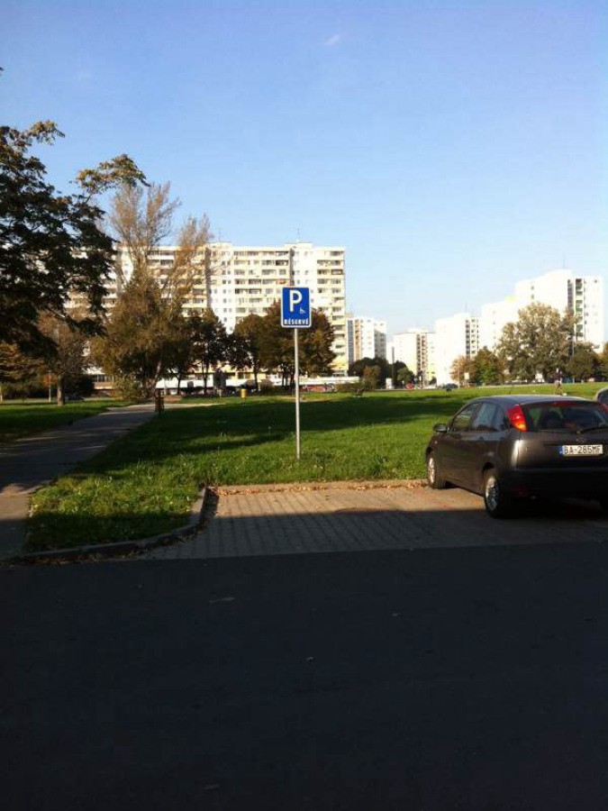 Vozičkárske parkovacie miesto