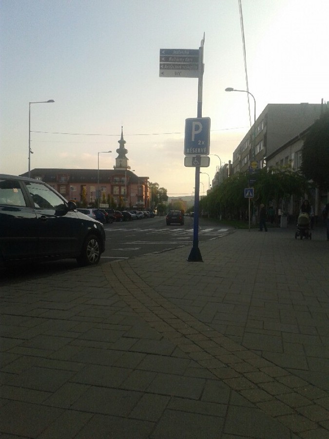 Vozičkárske parkovacie miesto