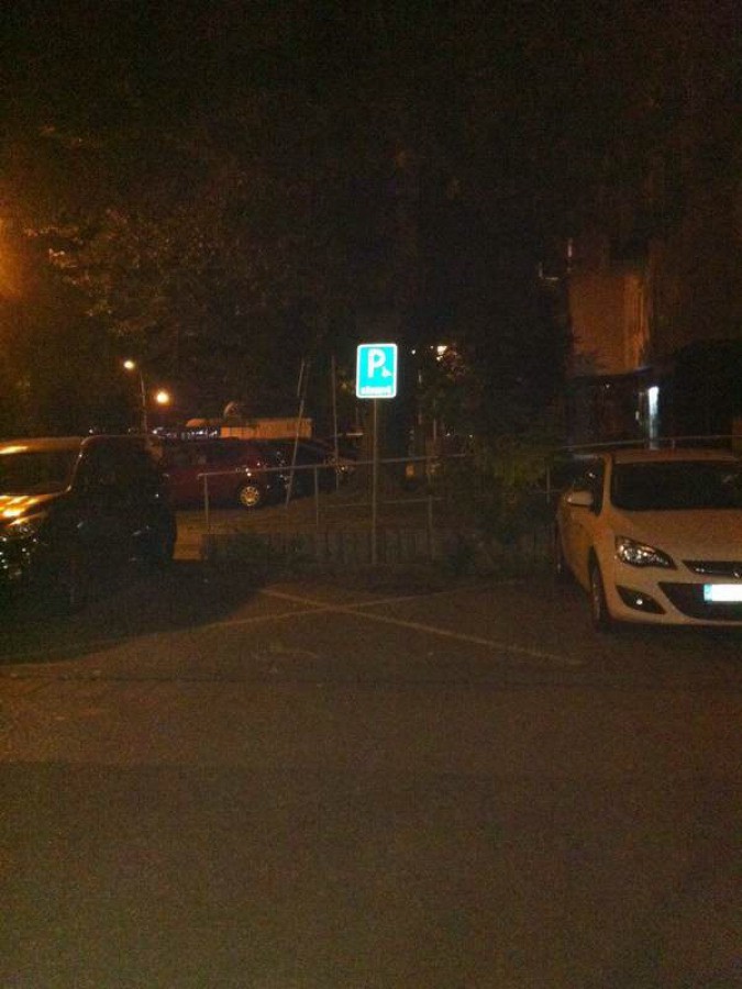 Vozičkárske parkovacie miesto