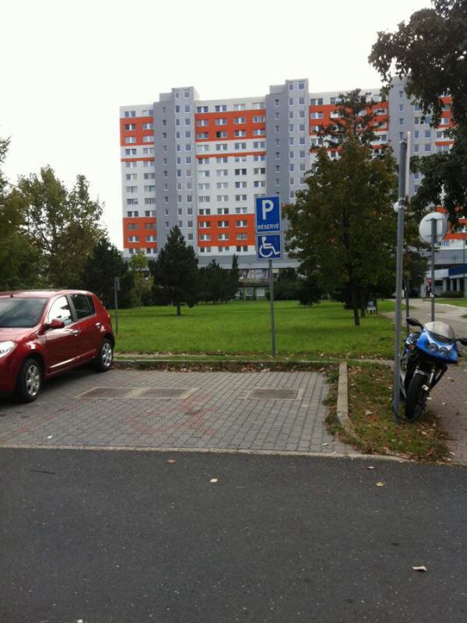 Vozičkárske parkovacie miesto