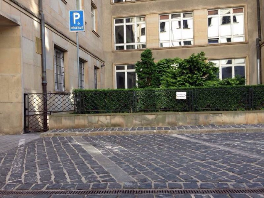 Vozičkárske parkovacie miesto