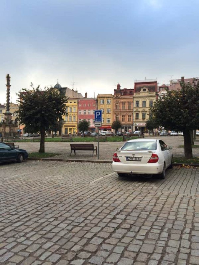 Vozičkárske parkovacie miesto