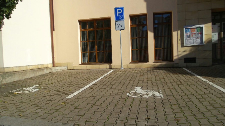 Vozičkárske parkovacie miesto