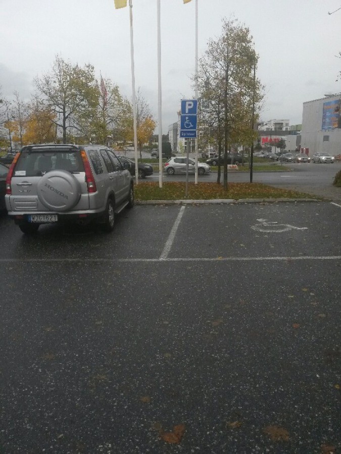 Vozičkárske parkovacie miesto