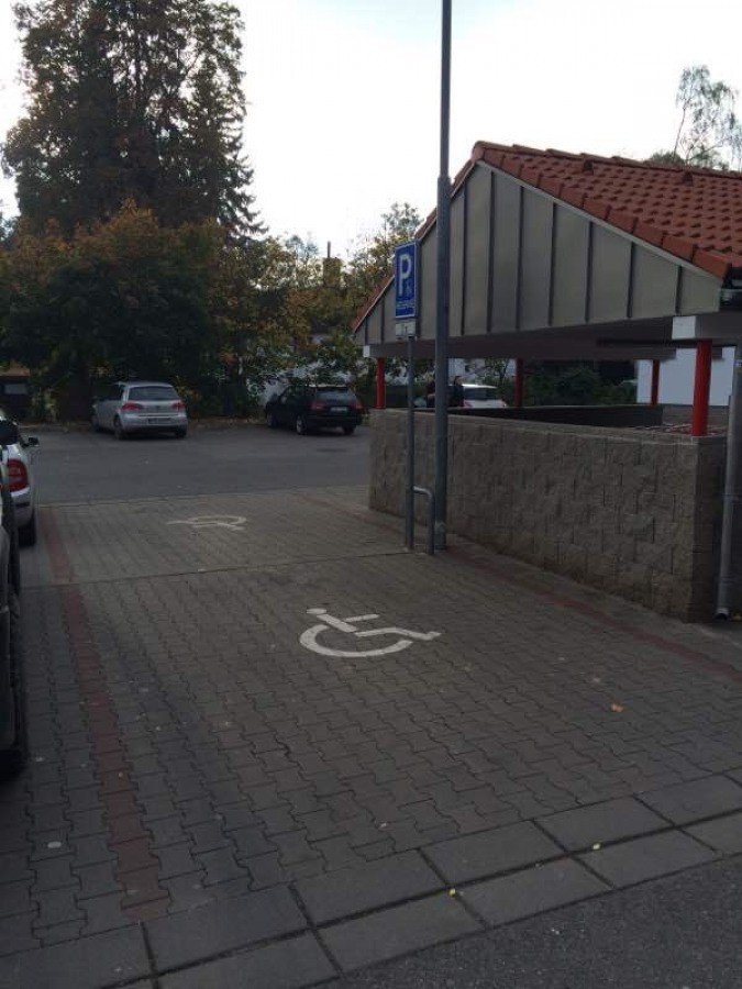 Vozičkárske parkovacie miesto