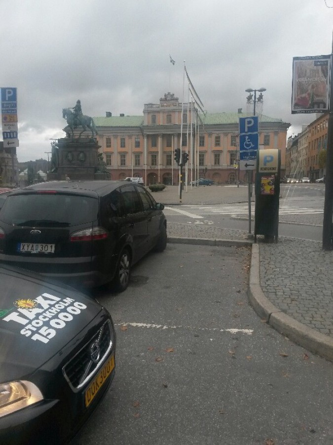 Vozičkárske parkovacie miesto